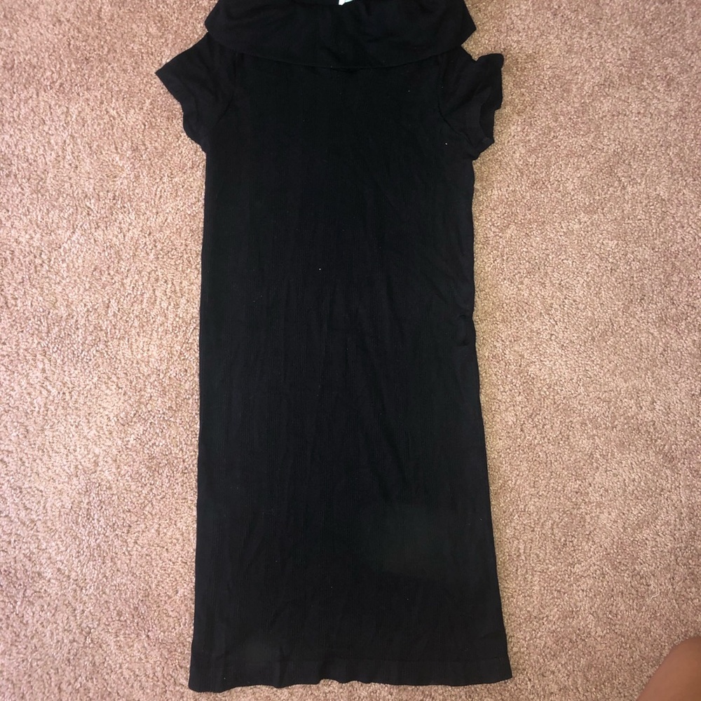 Simple black dress